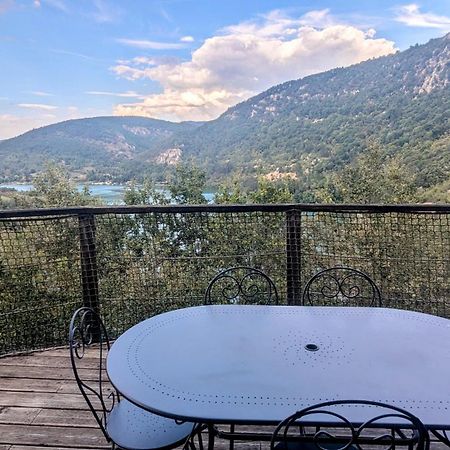 Cabanes Et Lodges Du Belvedere Serrieres-sur-Ain Bagian luar foto