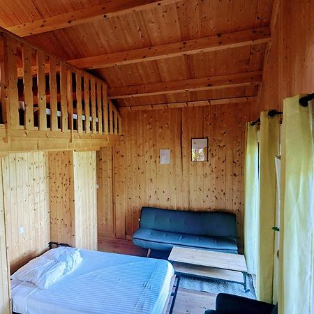 Cabanes Et Lodges Du Belvedere Serrieres-sur-Ain Bagian luar foto